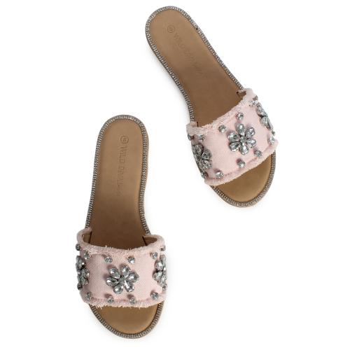 Jaydra-08 Rhinestone Sandal
