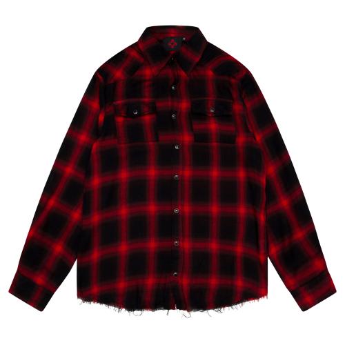 Soft Cotton Plaid Flannel Red/Black