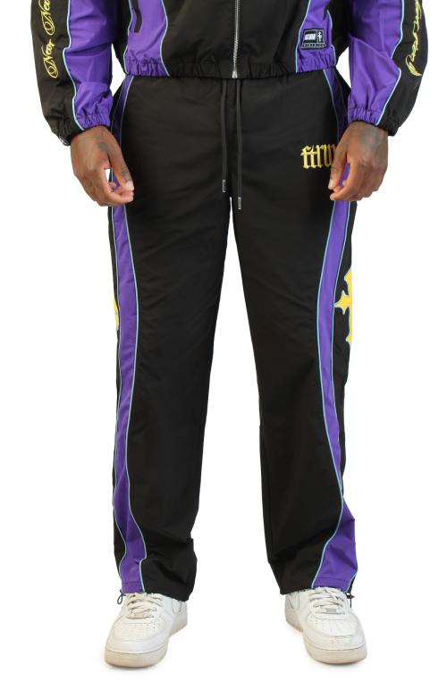 Pieced Track Pants