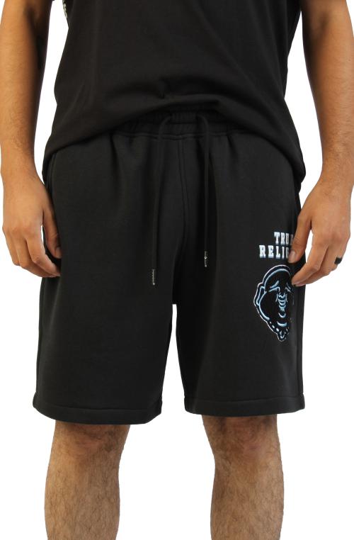 Over Buddha Logo Fleece Shorts