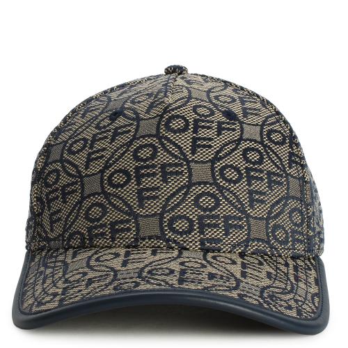 Jacquard Curved Hat