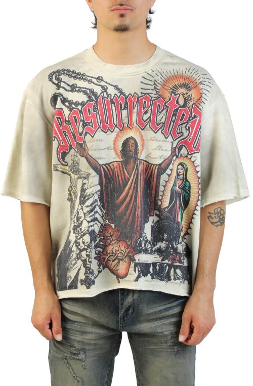 Resurrected Heavy Cropped T-Shirt