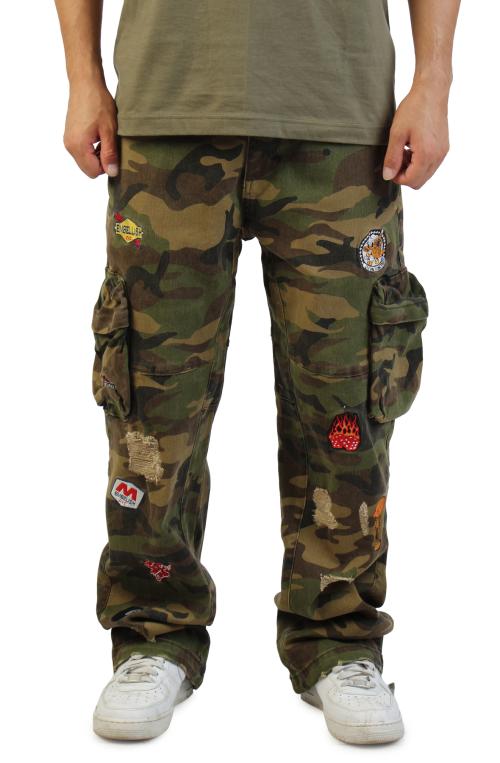 Patches Baggy Cargo Pants