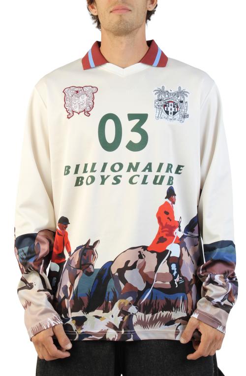 Hounds Long Sleeve Polo Shirt