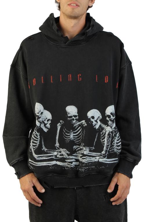 Voodoo Skeleton Vintage Hoodie