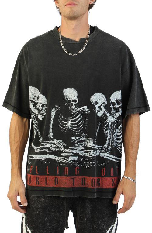 Voodoo Skeleton Vintage T-Shirt