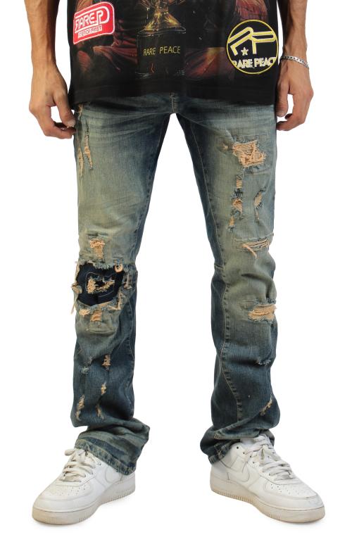 Camillo Slim Blue Denim Jean
