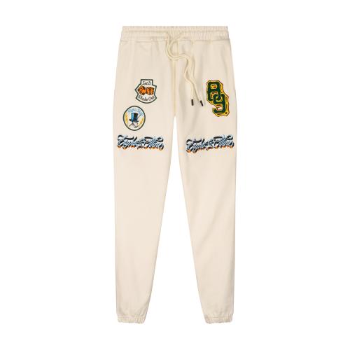 Knocks Fleece Cream Jogger Sweatpant