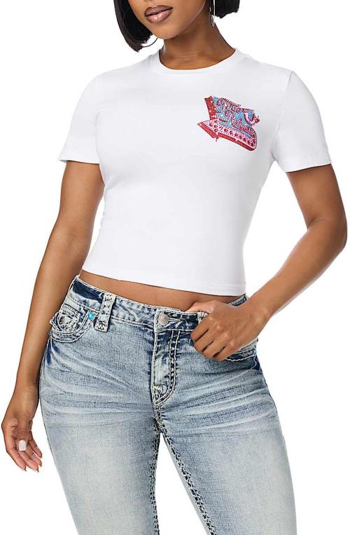 true girl club baby tee