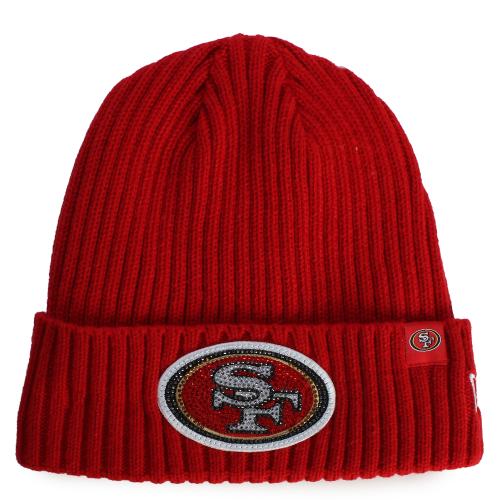 NFL San Francisco 49ers Rhinestone Knit Beanie