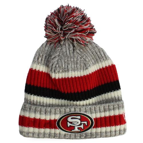NFL San Francisco 49ers Stripe Knit Beanie